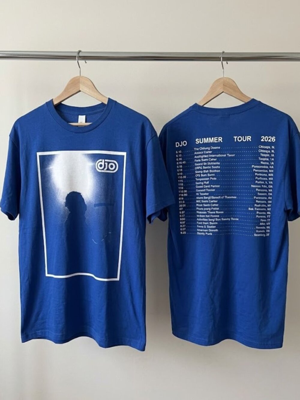 DJO Summer Tour 2026 T-Shirt Bundle Reprint